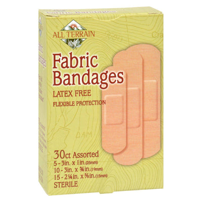 All Terrain - Bandages - Fabric Assorted - 30 Ct | OnlyNaturals.us