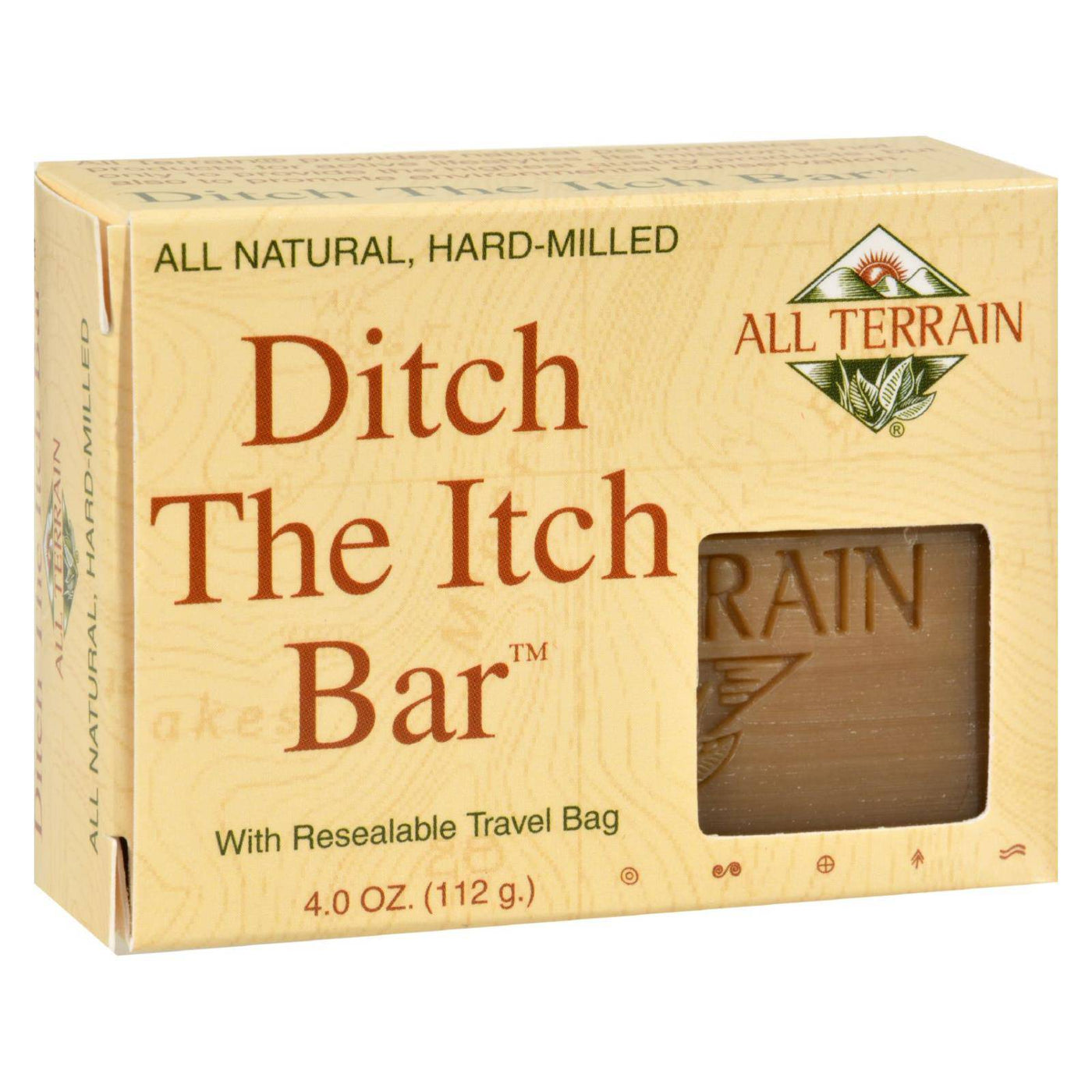All Terrain - Ditch The Itch Bar - 4 Oz | OnlyNaturals.us