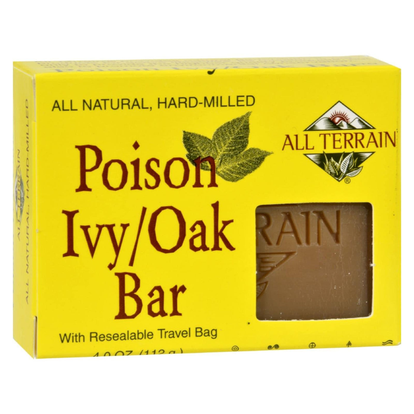 All Terrain - Poison Ivy Oak Bar Soap - 4 Oz | OnlyNaturals.us
