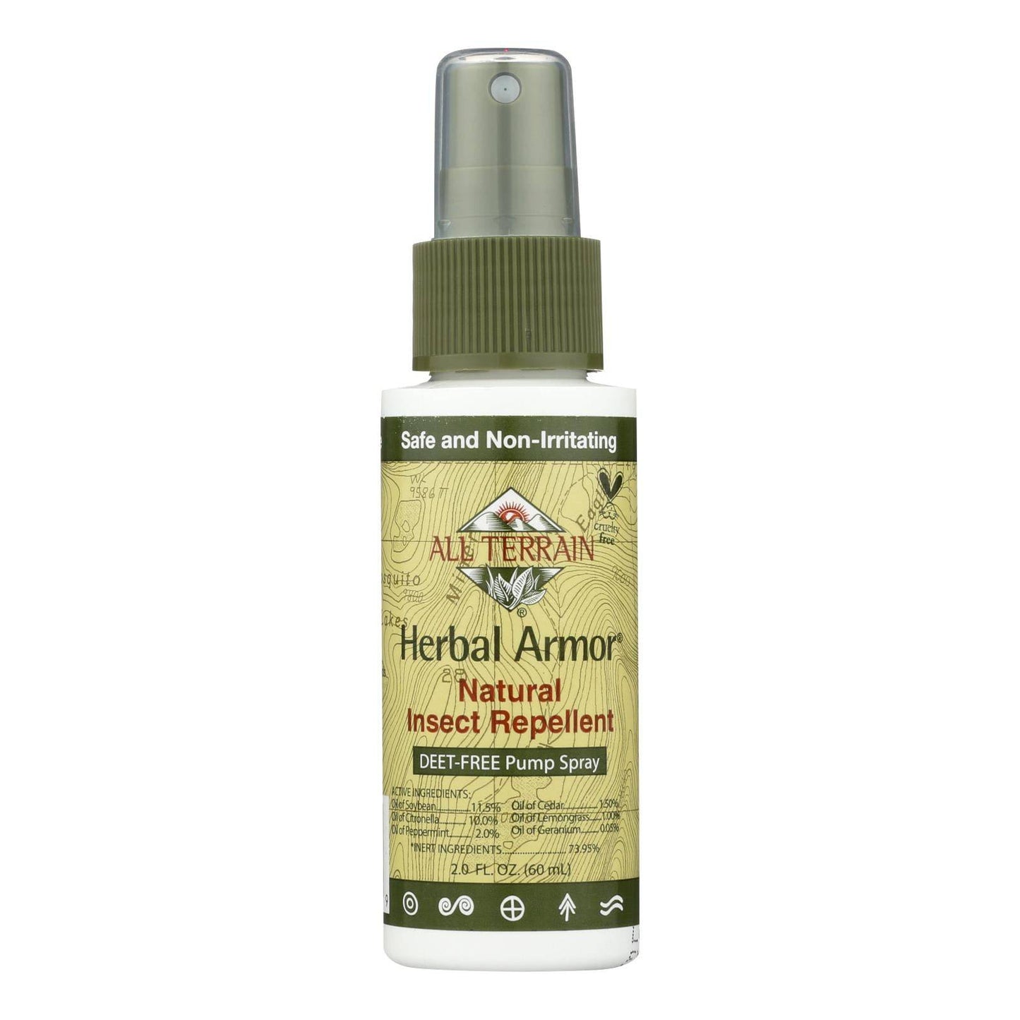 Buy All Terrain - Herbal Armor Natural Insect Repellent - 2 Fl Oz  at OnlyNaturals.us