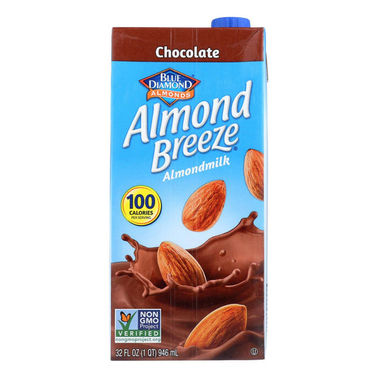 Almond Breeze - Almond Milk - Chocolate - Case Of 12 - 32 Fl Oz. | OnlyNaturals.us