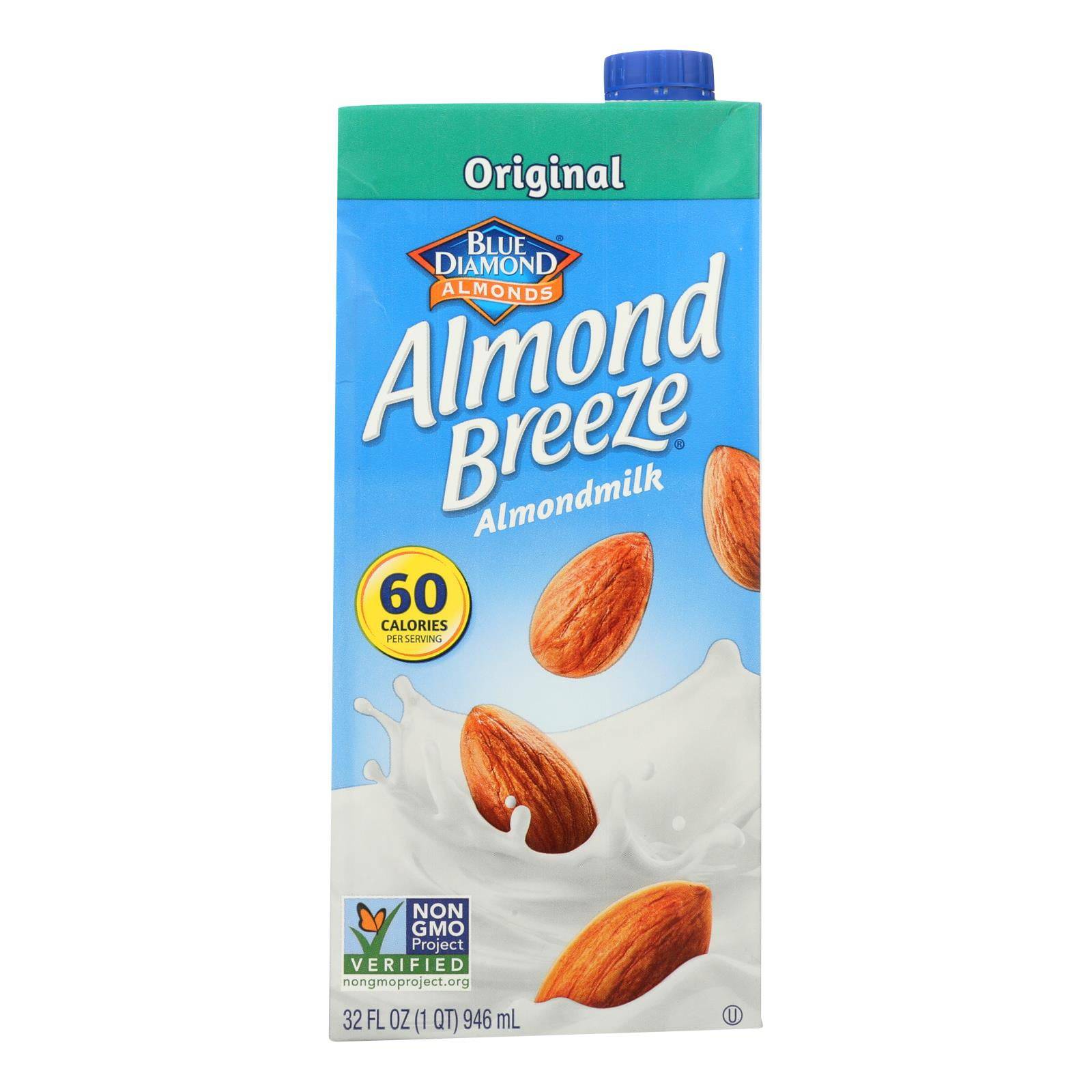 Almond Breeze - Almond Milk - Original - Case Of 12 - 32 Fl Oz. | OnlyNaturals.us