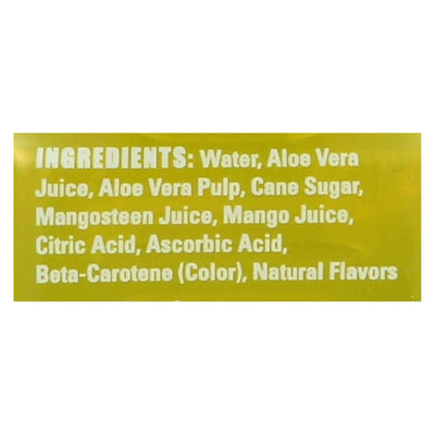 Buy Alo Original Allure Aloe Vera Juice Drink - Mangosteen And Mango - Case Of 12 - 16.9 Fl Oz.  at OnlyNaturals.us