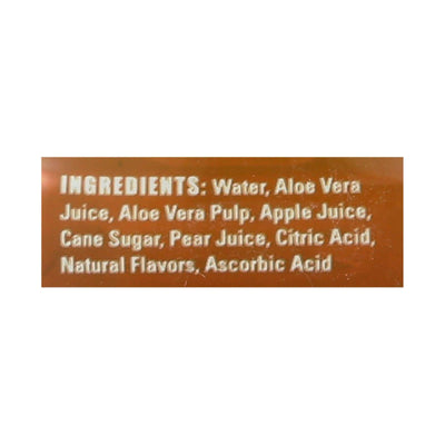 Alo Original Crisp Aloe Vera Juice Drink - Fuji Apple And Pear - Case Of 12 - 16.9 Fl Oz. | OnlyNaturals.us