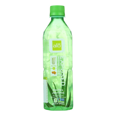 Buy Alo Original Exposed Aloe Vera Juice Drink -  Original And Honey - Case Of 12 - 16.9 Fl Oz.  at OnlyNaturals.us
