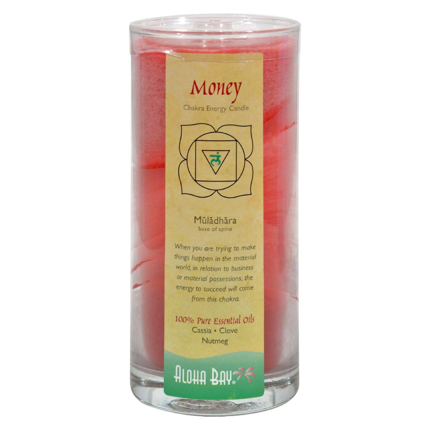 Aloha Bay - Chakra Jar Candle - Money - 11 Oz | OnlyNaturals.us