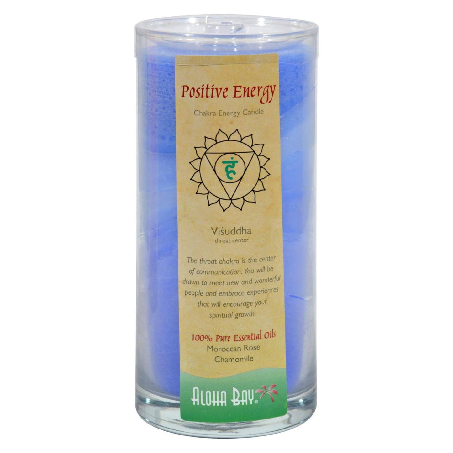 Aloha Bay - Chakra Jar Candle - Positive Energy - 11 Oz | OnlyNaturals.us