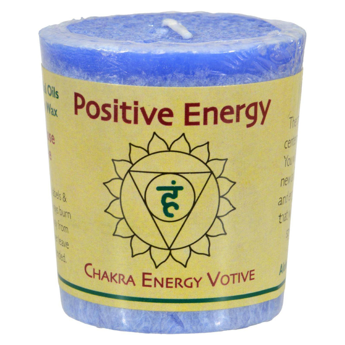 Aloha Bay - Chakra Votive Candle - Positive Energy - Case Of 12 - 2 Oz | OnlyNaturals.us