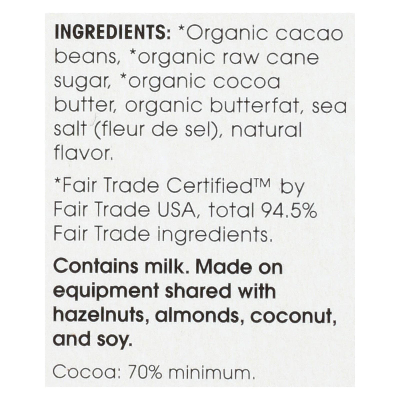 Alter Eco Americas Chocolate - Organic - Dark Salted Brown Butter - 2.82 Oz - Case Of 12 | OnlyNaturals.us