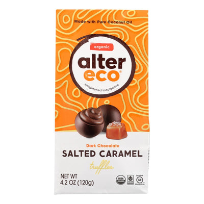 Buy Alter Eco Americas Truffles - Salted Caramel - Case Of 8 - 4.2 Oz.  at OnlyNaturals.us