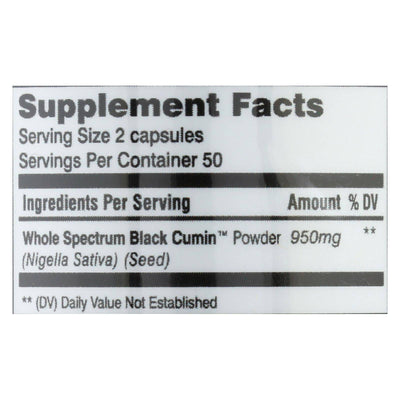 Amazing Herbs - Black Seed - 100 Capsules | OnlyNaturals.us