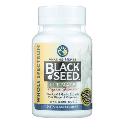 Amazing Herbs - Black Seed Theramune Ultimate - 100 Capsules | OnlyNaturals.us