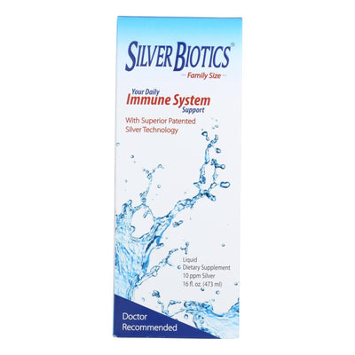 Silver Biotics - Supplmnt Dly Immn Fmly Size - 1 Each 1-16 Fz | OnlyNaturals.us