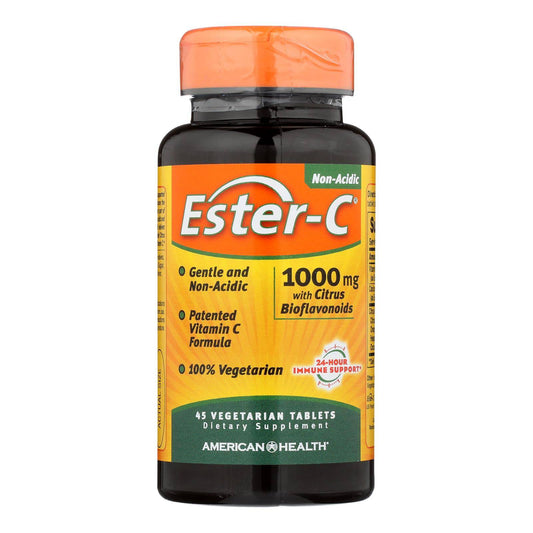 Buy American Health - Ester-c With Citrus Bioflavonoids - 1000 Mg - 45 Vegetarian Tablets  at OnlyNaturals.us