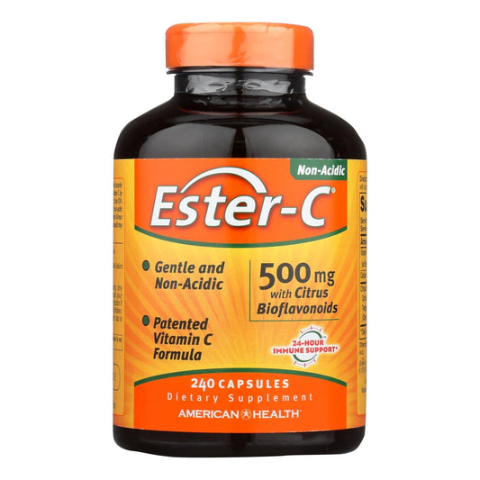 Buy American Health - Ester-c With Citrus Bioflavonoids - 500 Mg - 240 Capsules  at OnlyNaturals.us