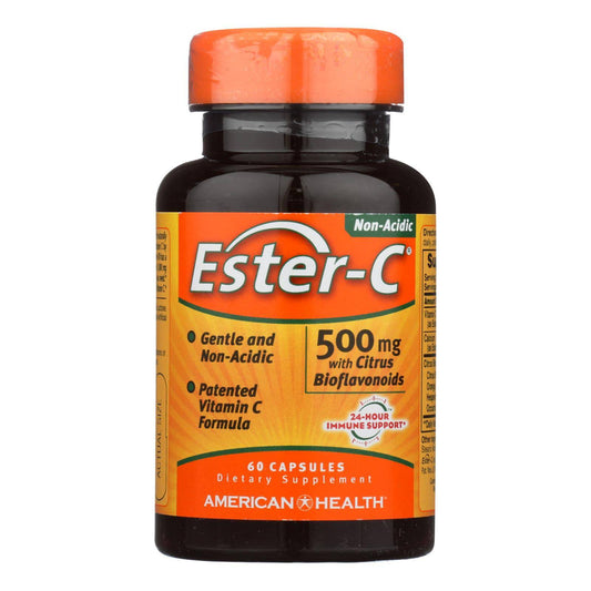 Buy American Health - Ester-c With Citrus Bioflavonoids - 500 Mg - 60 Capsules  at OnlyNaturals.us