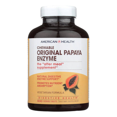 Buy American Health - Original Papaya Enzyme Chewable - 600 Tablets  at OnlyNaturals.us