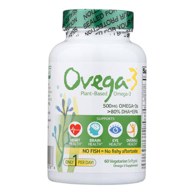 Amerifit Nutrition Ovega-3 - 500 Mg - 60 Vegetarian Softgels | OnlyNaturals.us
