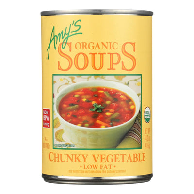 Buy Amy's - Organic Chunky Vegetable Soup - Case Of 12 - 14.3 Oz  at OnlyNaturals.us