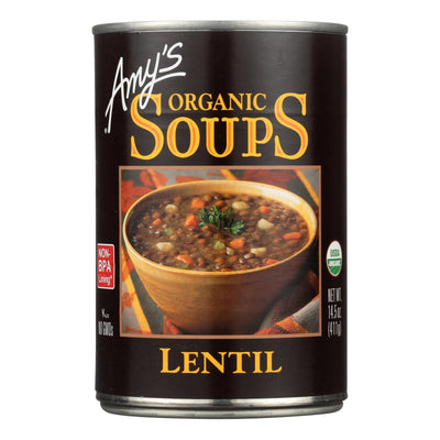 Amy's - Organic Lentil Soup - Case Of 12 - 14.5 Oz | OnlyNaturals.us