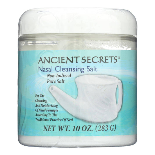 Buy Ancient Secrets Nasal Cleansing Salt - 10 Oz  at OnlyNaturals.us