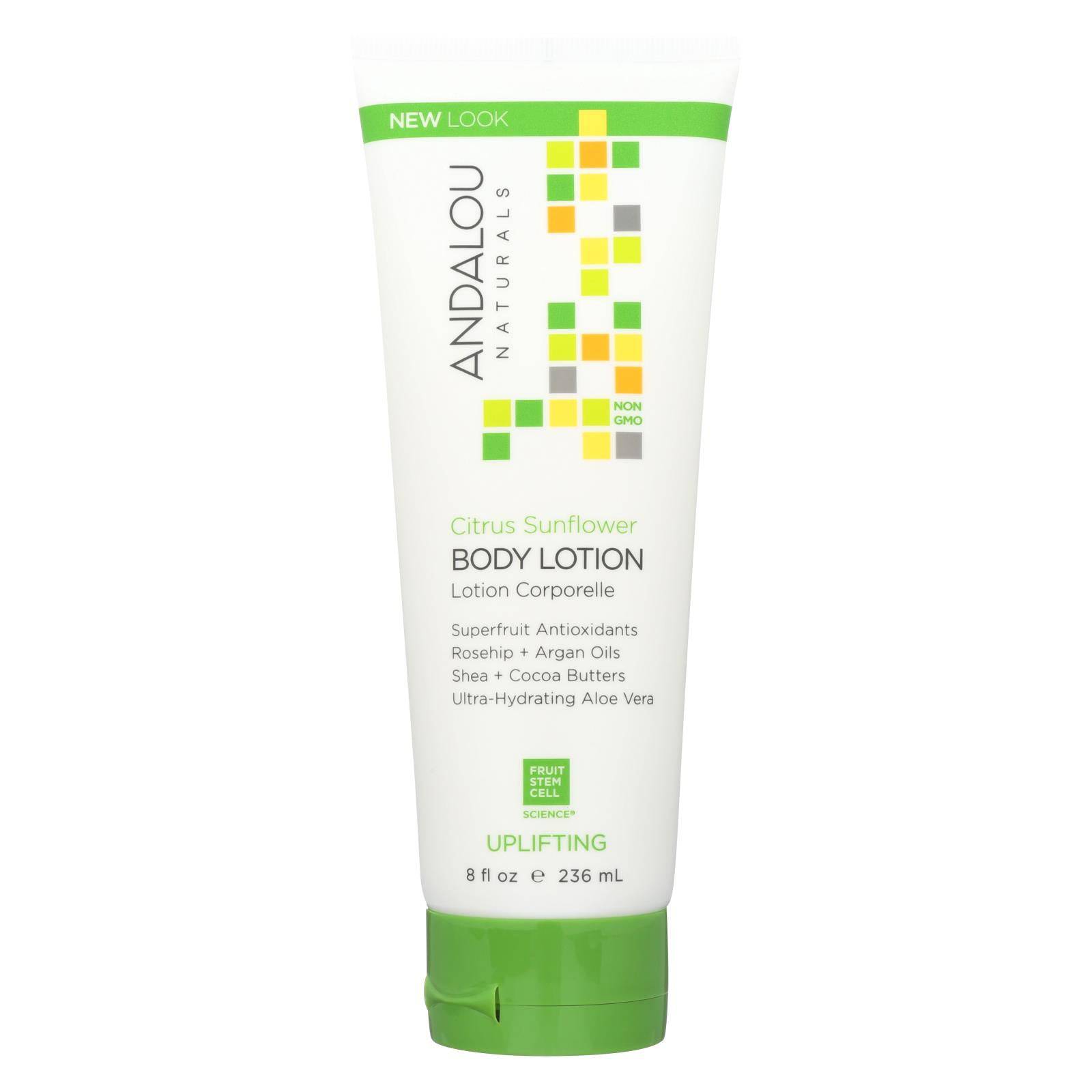 Buy Andalou Naturals Body Lotion - Citrus Verbena Uplifting - 8 Fl Oz  at OnlyNaturals.us