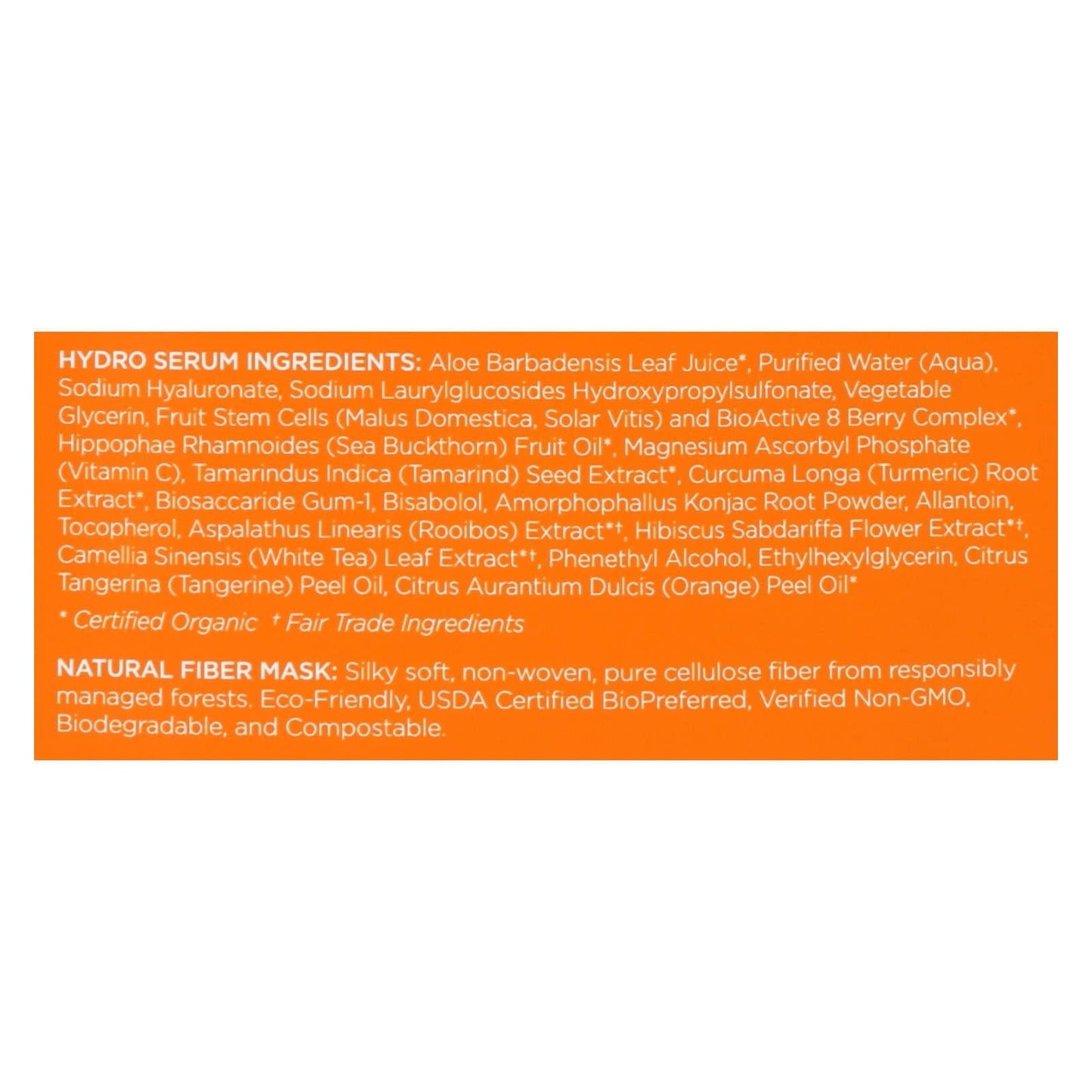 Andalou Naturals Instant Brighten & Tighten Facial Mask - Vitamin C - Case Of 6 - 0.6 Fl Oz | OnlyNaturals.us