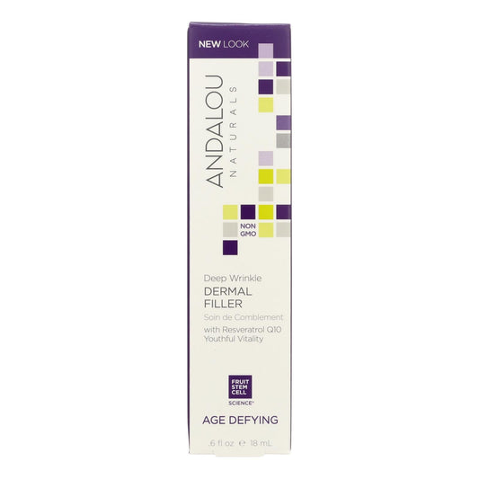 Andalou Naturals Age Defying Deep Wrinkle Dermal Filler - 0.6 Fl Oz | OnlyNaturals.us