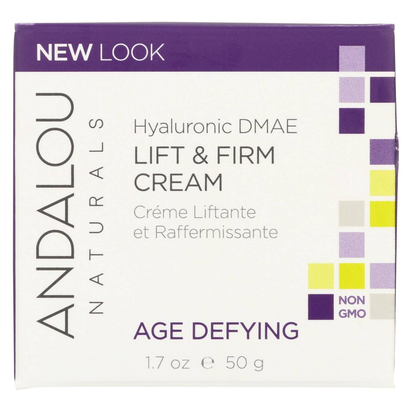 Buy Andalou Naturals Age-defying Hyaluronic Dmae Lift And Firm Cream - 1.7 Fl Oz  at OnlyNaturals.us