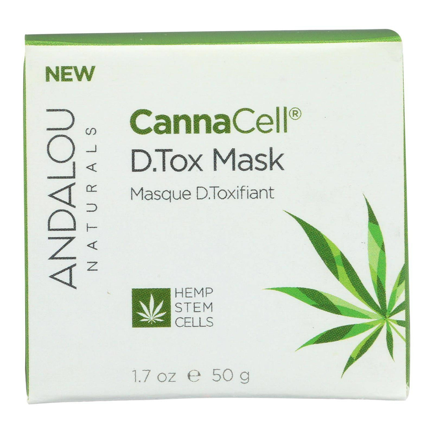 Andalou Naturals - Cannacell D.tox Mask - 1.7 Oz. | OnlyNaturals.us