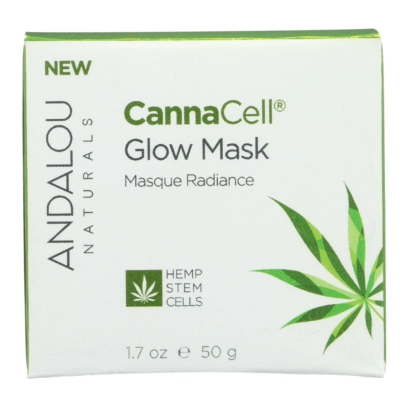 Andalou Naturals - Cannacell Glow Mask - 1.7 Oz. | OnlyNaturals.us