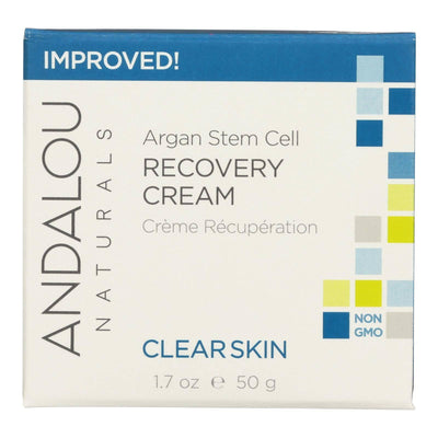 Andalou Naturals Clarifying Clear Overnight Recovery Cream - 1.7 Fl Oz | OnlyNaturals.us