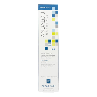 Buy Andalou Naturals Clarifying Oil Control Beauty Balm Un-tinted With Spf30 - 2 Fl Oz  at OnlyNaturals.us