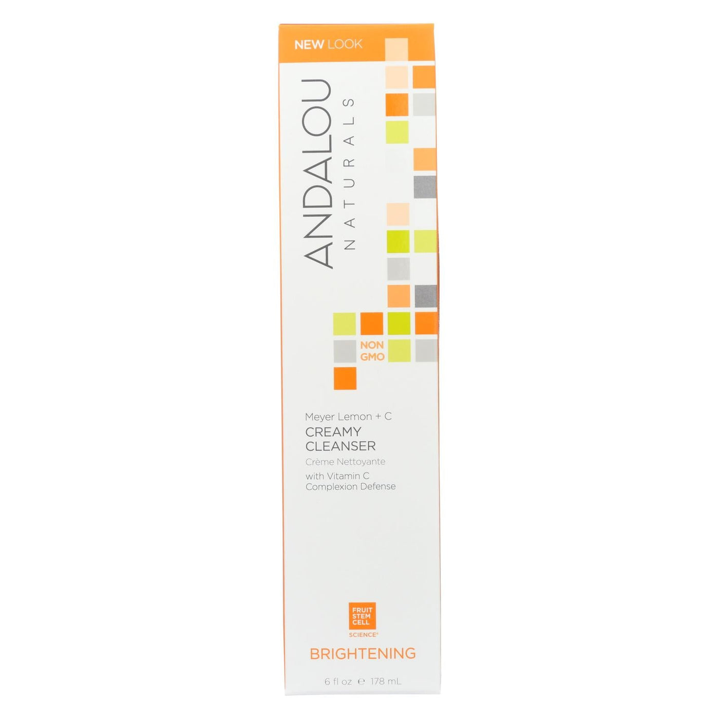 Buy Andalou Naturals Creamy Cleanser For Combination Skin Meyer Lemon - 6 Fl Oz  at OnlyNaturals.us