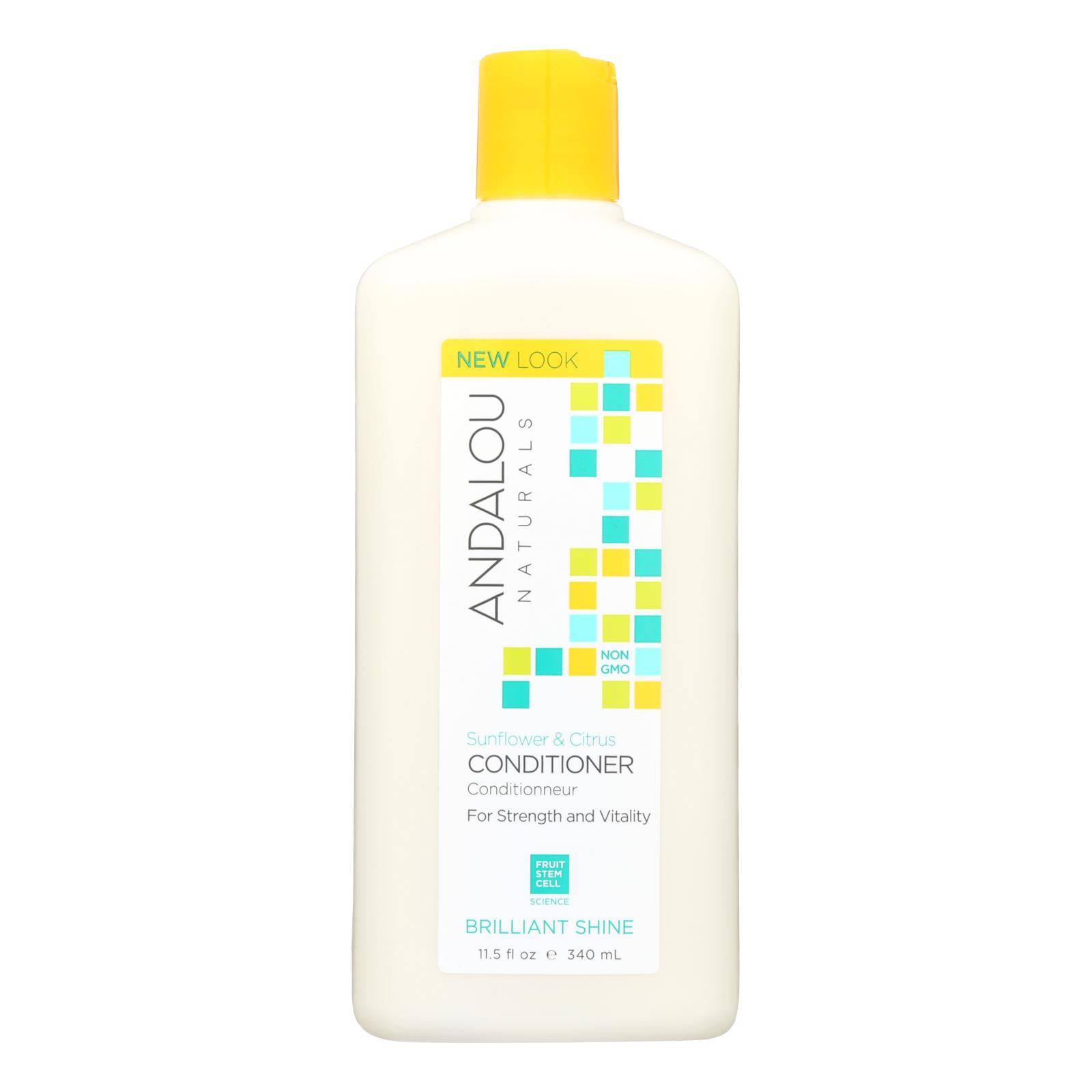 Buy Andalou Naturals Brilliant Shine Conditioner Sunflower And Citrus - 11.5 Fl Oz  at OnlyNaturals.us