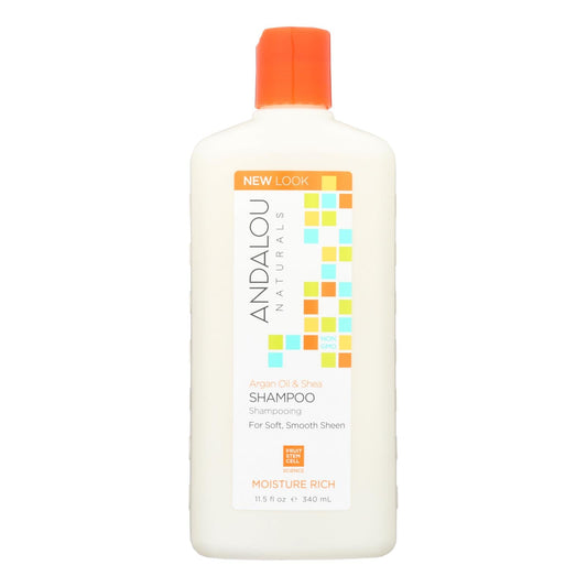 Buy Andalou Naturals Moisture Rich Shampoo Argan And Sweet Orange - 11.5 Fl Oz  at OnlyNaturals.us