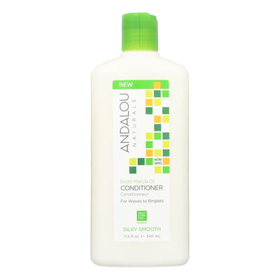 Andalou Naturals Silky Smooth Conditioner -exotic Marula Oil - 11.5 Fl Oz | OnlyNaturals.us