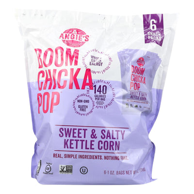 Buy Angie's Kettle Corn  Sweet And Salty - Case Of 4 - 6-1 Oz  at OnlyNaturals.us