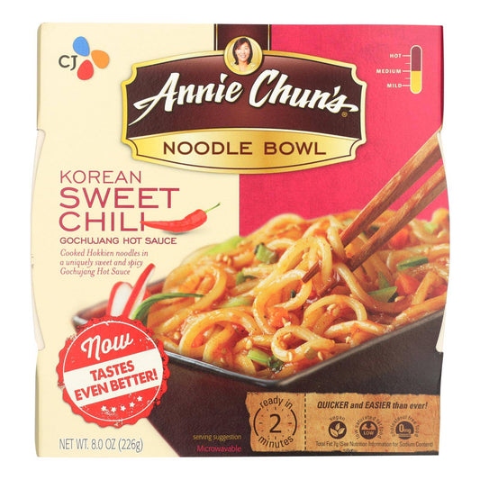 Annie Chun's Korean Sweet Chili Noodle Bowl - Case Of 6 - 7.9 Oz. | OnlyNaturals.us