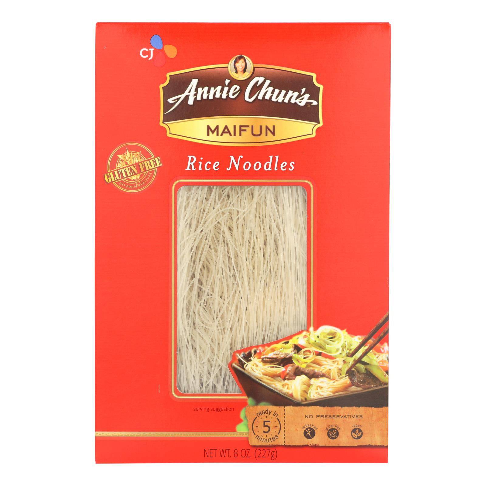 Annie Chun's Maifun Rice Noodles - Case Of 6 - 8 Oz. | OnlyNaturals.us