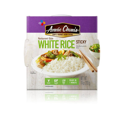Buy Annie Chun's Rice Express White Sticky Rice - Case Of 6 - 7.4 Oz.  at OnlyNaturals.us