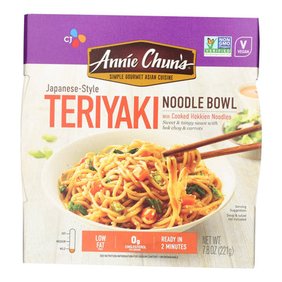 Annie Chun's Teriyaki Noodle Bowl - Case Of 6 - 7.8 Oz. | OnlyNaturals.us