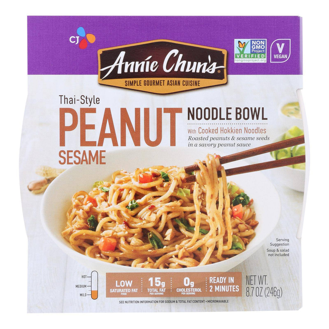 Annie Chun's Noodle Bowls  - Case Of 6 - 8.7 Oz | OnlyNaturals.us