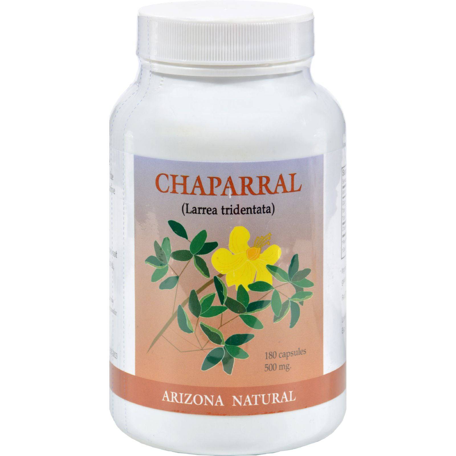 Arizona Natural Resource Chaparral - 500 Mg - 180 Capsules | OnlyNaturals.us