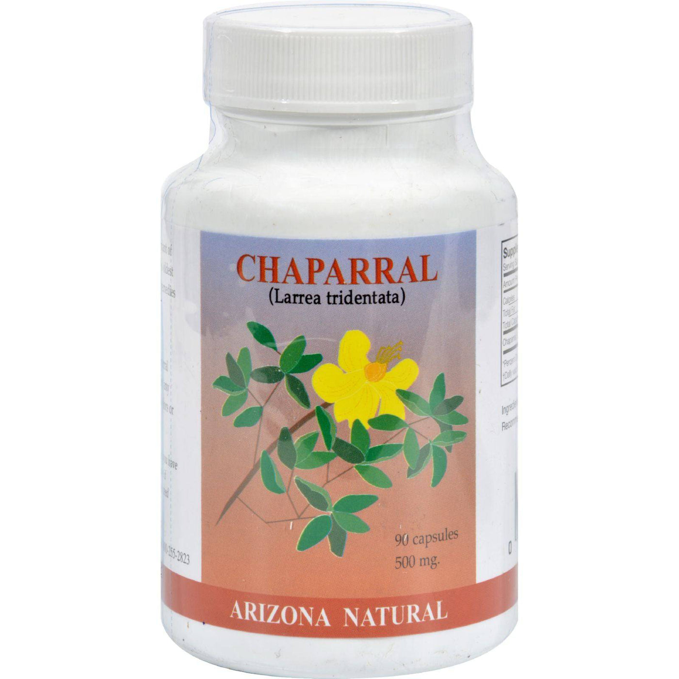 Arizona Natural Resource Chaparral - 500 Mg - 90 Capsules | OnlyNaturals.us