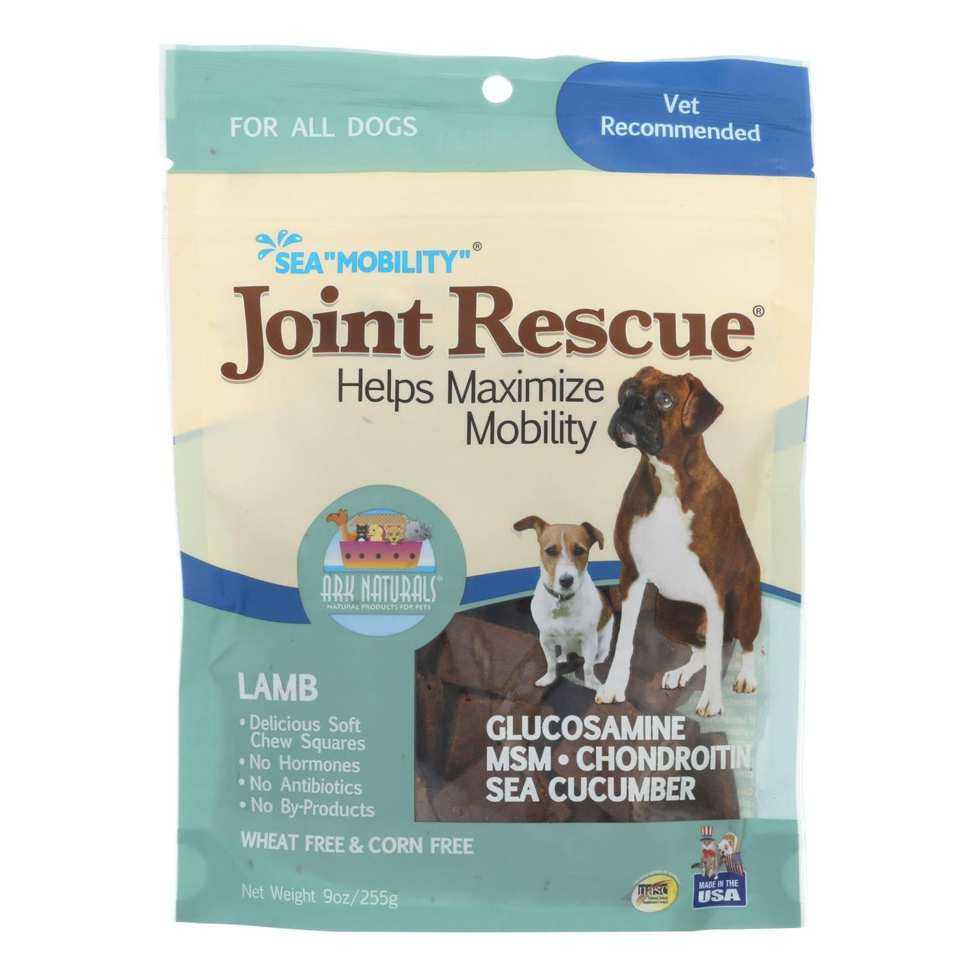 Buy Ark Naturals Sea Mobility Joint Rescue Lamb Jerky - 9 Oz  at OnlyNaturals.us