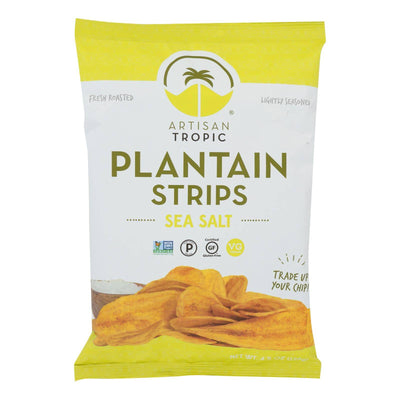 Buy Artisan Tropic Plantain Strips - With Sea Salt - Case Of 12 - 4.5 Oz.  at OnlyNaturals.us