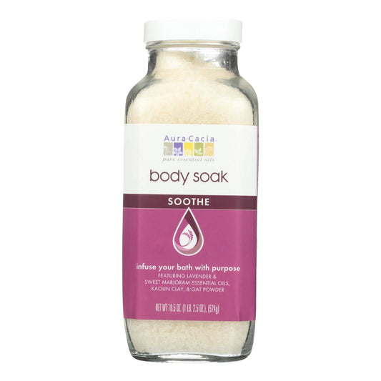 Aura Cacia - Body Soak - Soothe - 18.5 Oz - 1 Each | OnlyNaturals.us