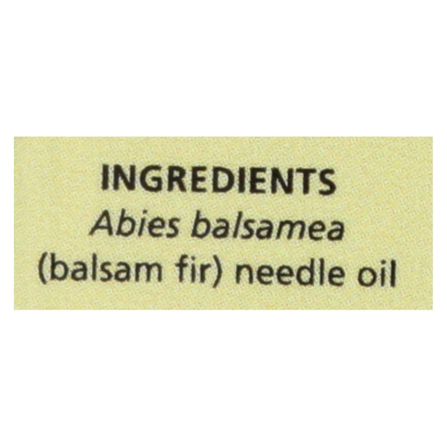 Aura Cacia - 100% Pure Essential Oil - Balsam Fir Needle - Elevating - .5 Fl Oz | OnlyNaturals.us