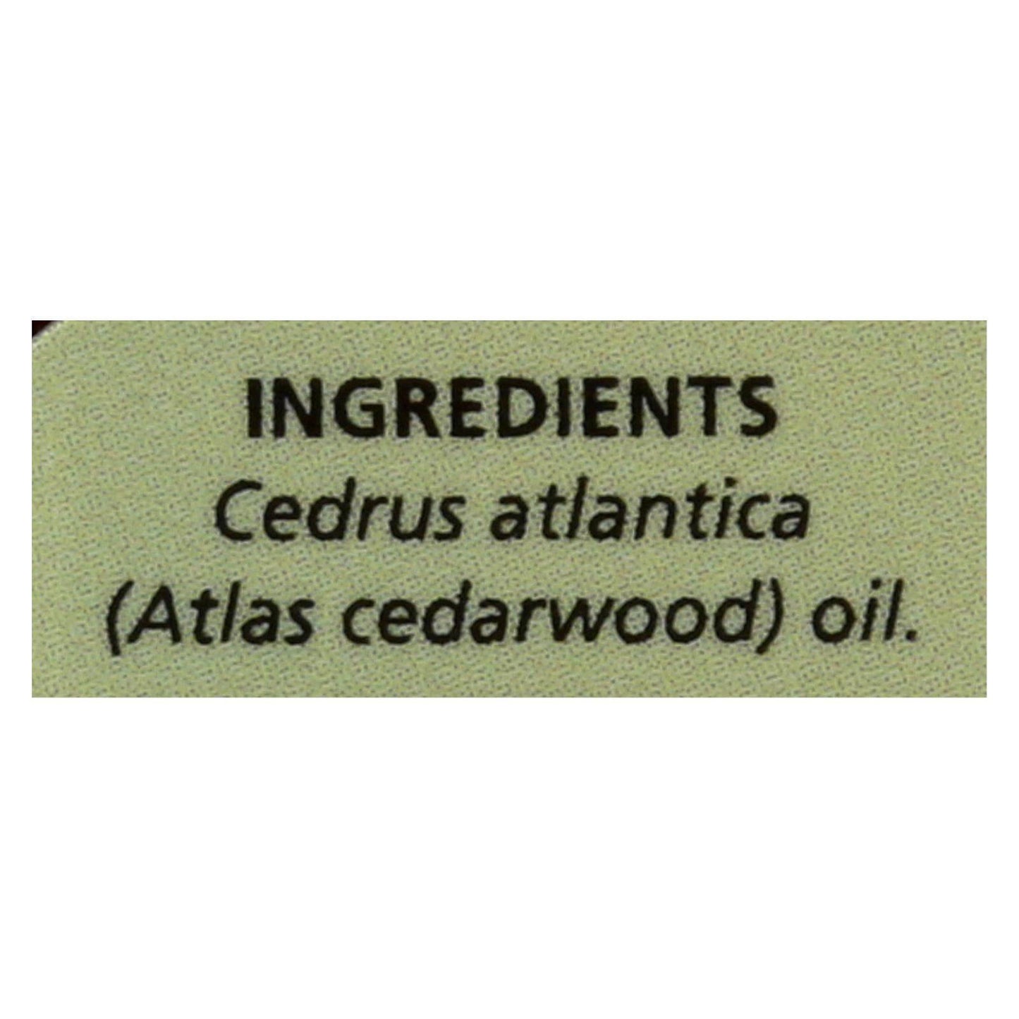 Buy Aura Cacia - Essential Oil - Atlas Cedar Wood - 0.5 Fl Oz.  at OnlyNaturals.us